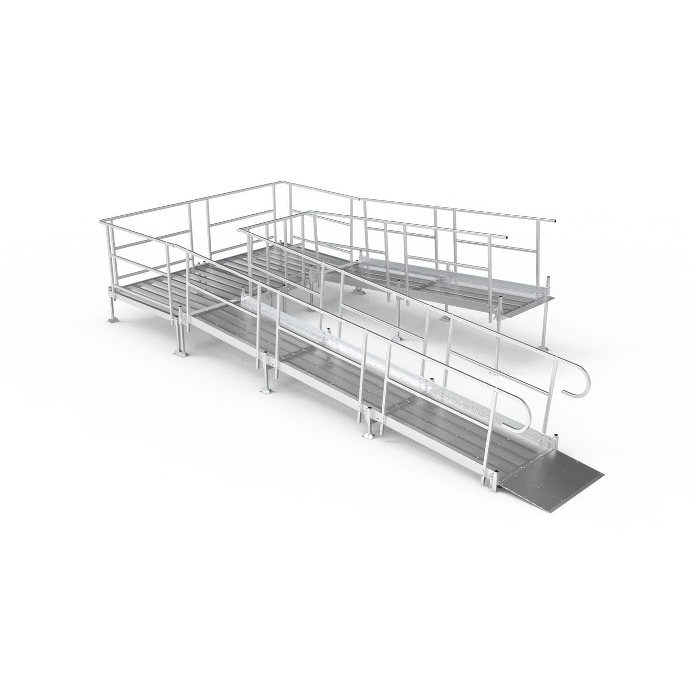 Rampe en U standard — vue de face
