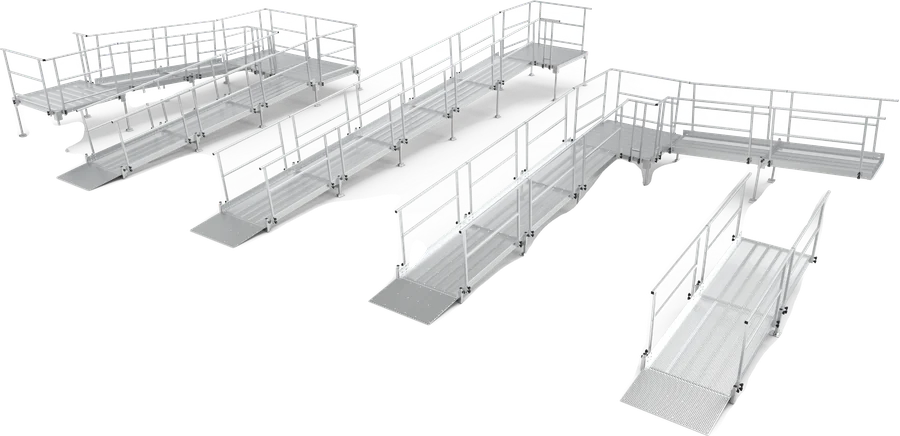 Rampes modulaires