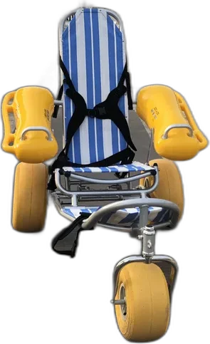 Fauteuil de plage flottant WATERWHEELS