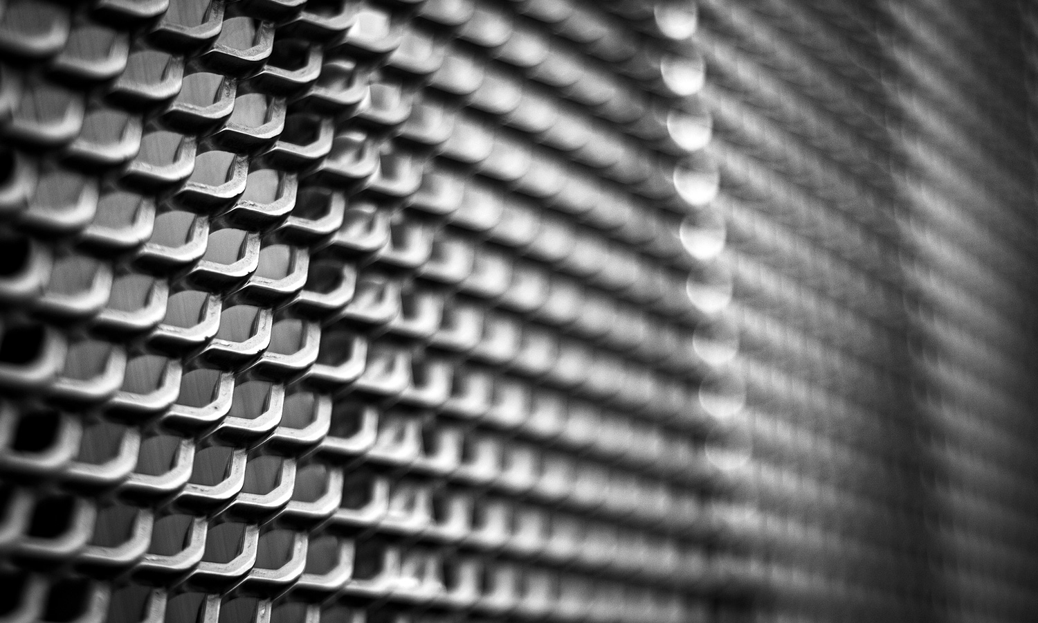 Rampe en aluminium à maille ouverte antidérapante